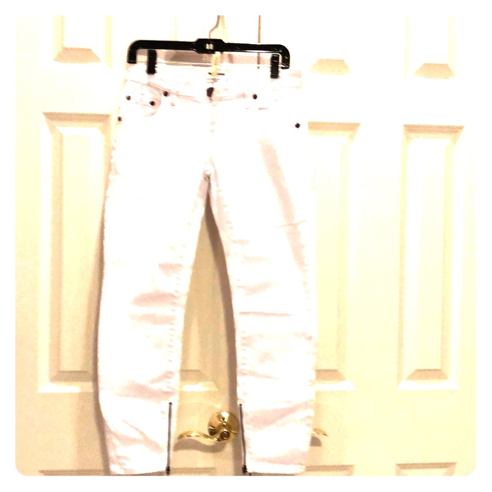 P004  Jeans white 26x26 seam,